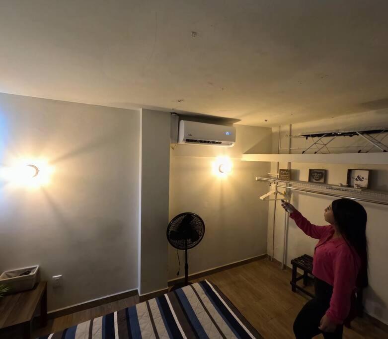 Apartamento Nuevo departamento Privado7, 2 camas, parking, cocina equipada, wifi 65 mb,Clima,Centrico,Tv smart Ciudad Valles Exterior foto